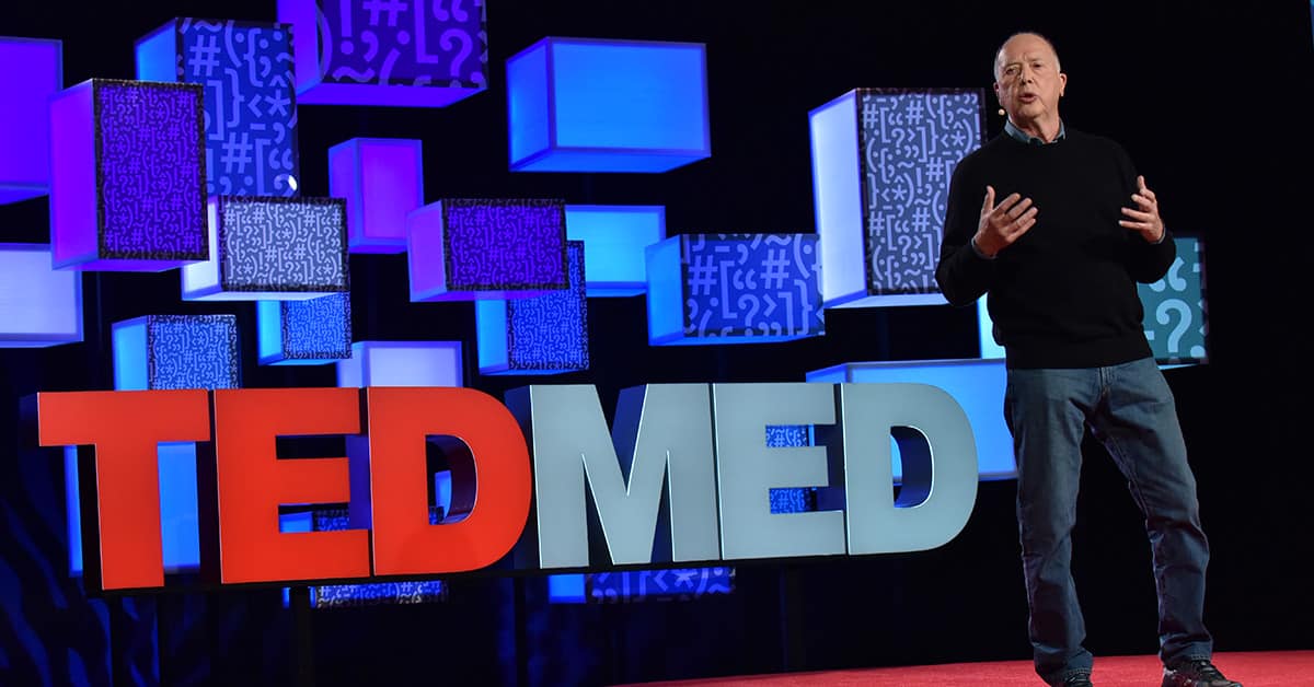 James S. Gordon, MD speaking at TEDMED 2016 in Palm Springs, CA
