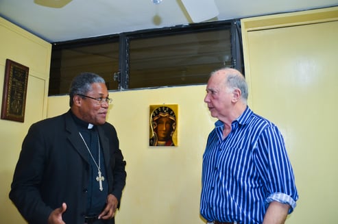 Bishop Pierre Andre Dumas and Dr. Gordon